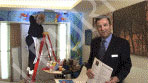 London Marriott Docklands mural